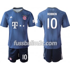 Fußballtrikots FC Bayern München ROBBEN 10 Kinder Ausweich Trikotsatz 2018-2019